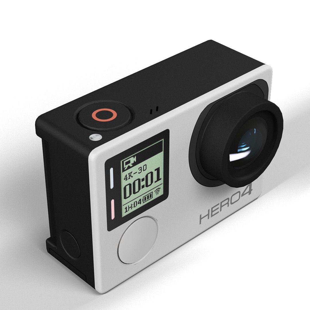 Camera Gopro Hero 4 3d Fbx