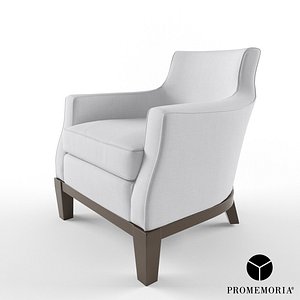 3d model promemoria aziza armchair