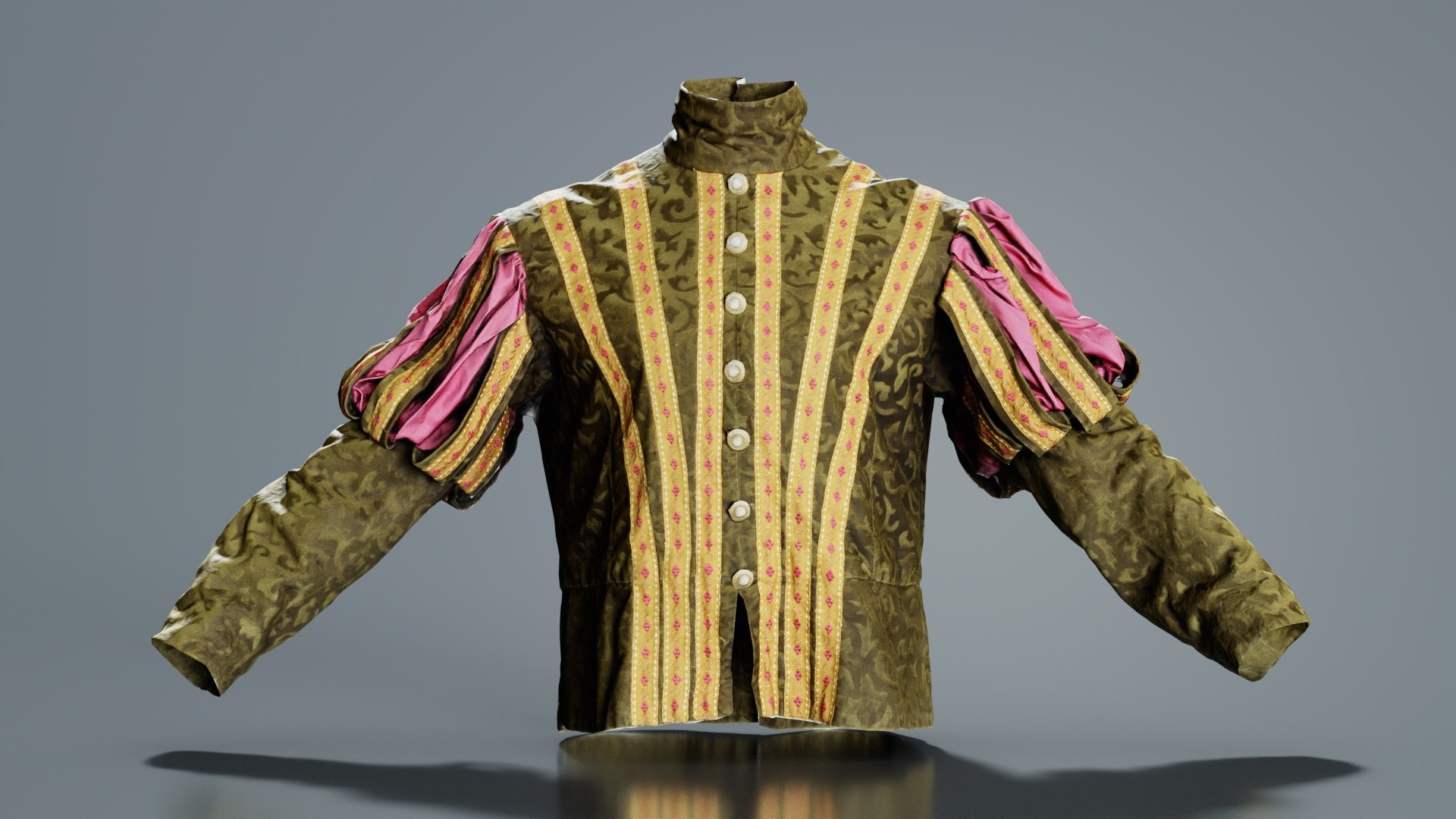 3D Triangle Jacket Remastered Model - TurboSquid 2360225