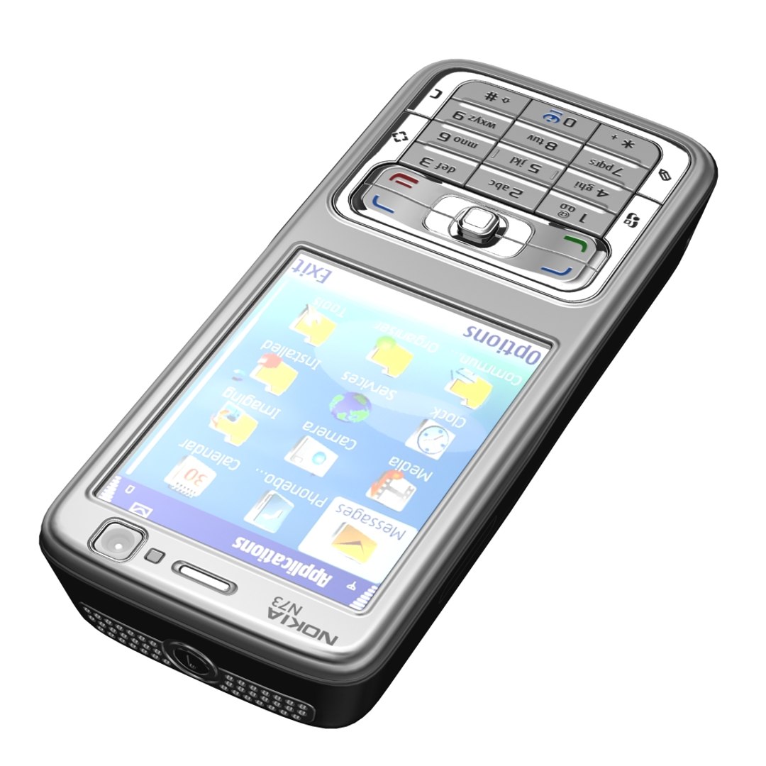 Nokia N73 3d Model