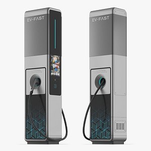Grey EV Charger