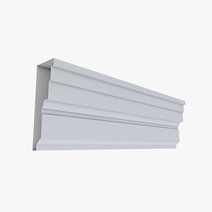 3D Cornice 194 Straight model