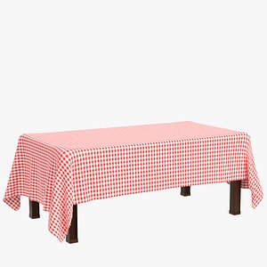 Table with tablecloth 1