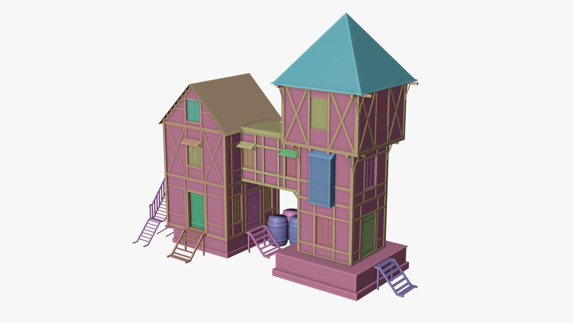 Medieval home 3D model https://p.turbosquid.com/ts-thumb/NC/vljVZI/Dv/solidrandom/jpg/1633670622/1920x1080/fit_q87/d22cffc61b673435273a76085434e22157780516/solidrandom.jpg