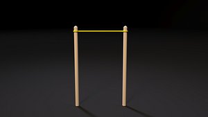 3D workout sports exercises model