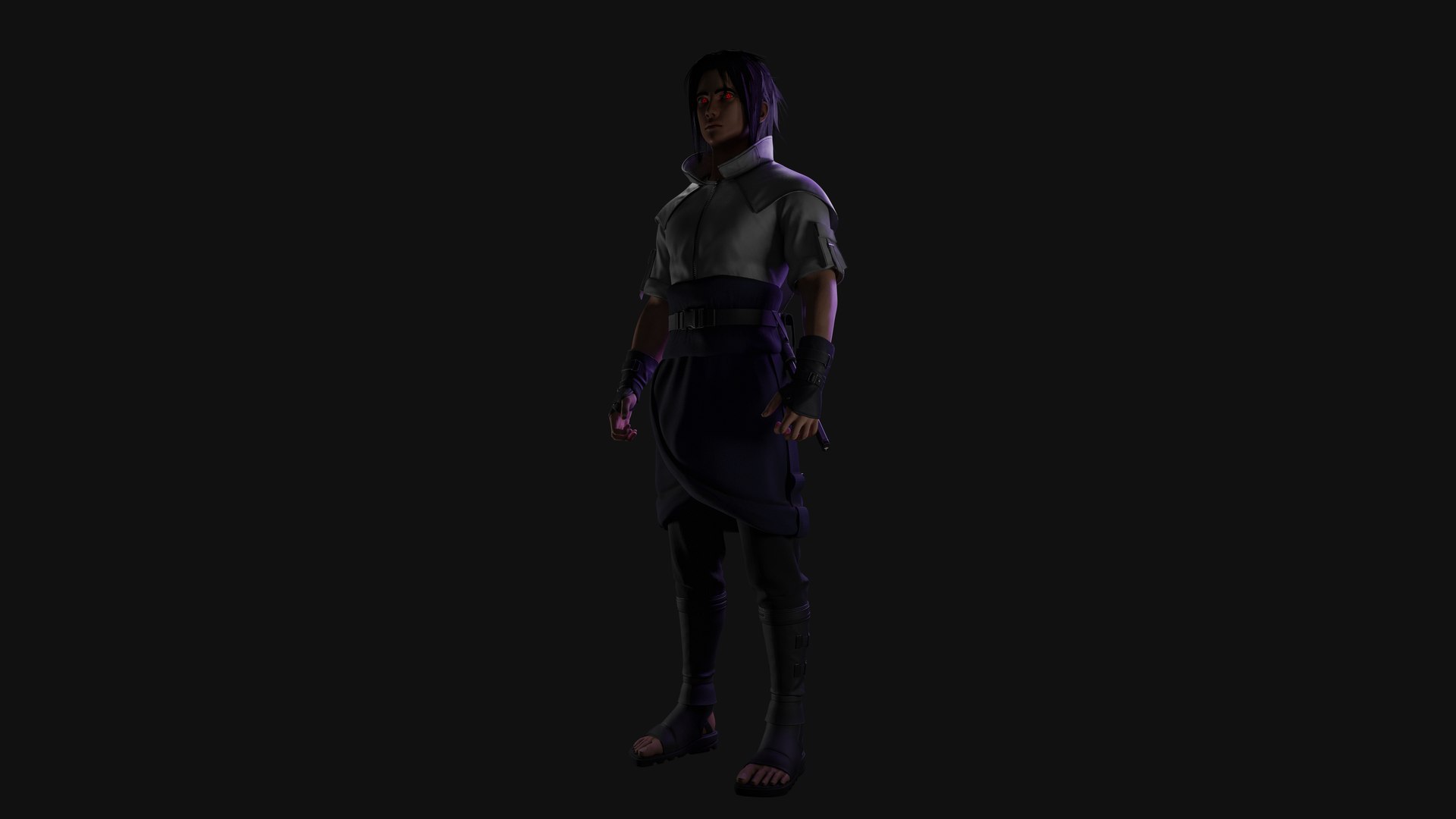 Sasuke Custom And Source Files 3D Model - TurboSquid 1793078