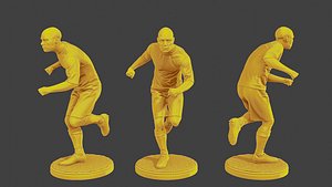 3D model Soccer Player SP 033