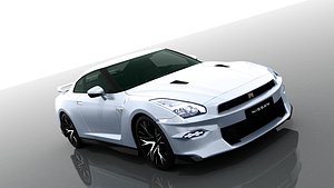 NISSAN GT-R 2025 3D Model 3D model