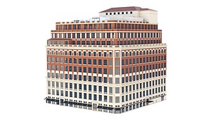 3D Saks 5th Ave New York building