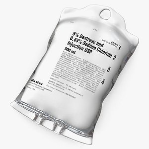 Baxter IV Infusion Bag 5 Percent Dextrose Sodium Chloride