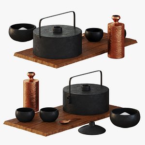 Tea Set 1 3D