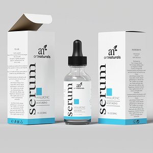 3D artnaturals Hyaluronic Serum model