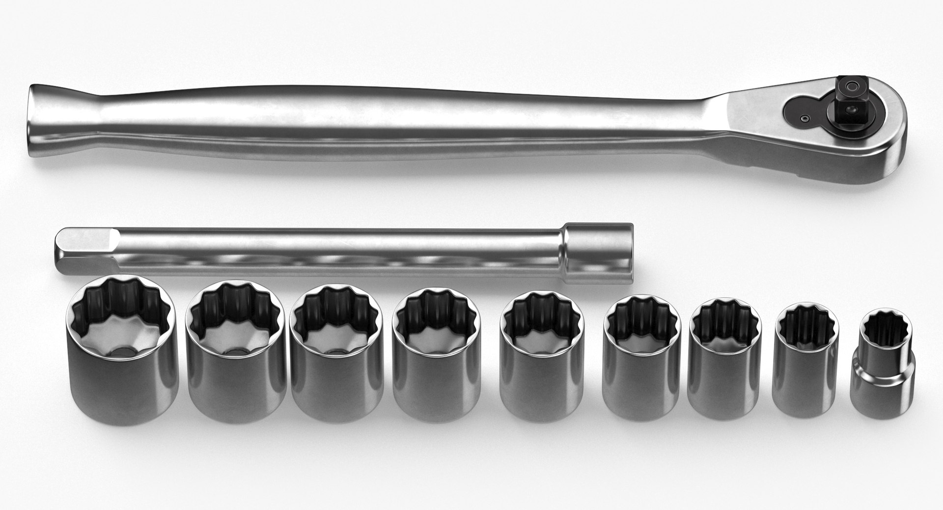 Ratched Set Clean And Dirty 3D Model - TurboSquid 2105543