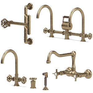 3D OFFICINE GULLO kitchen faucets collection