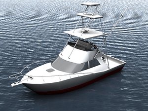 yacht cabo 3d model