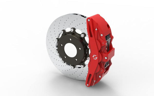 brembo racing 3d model