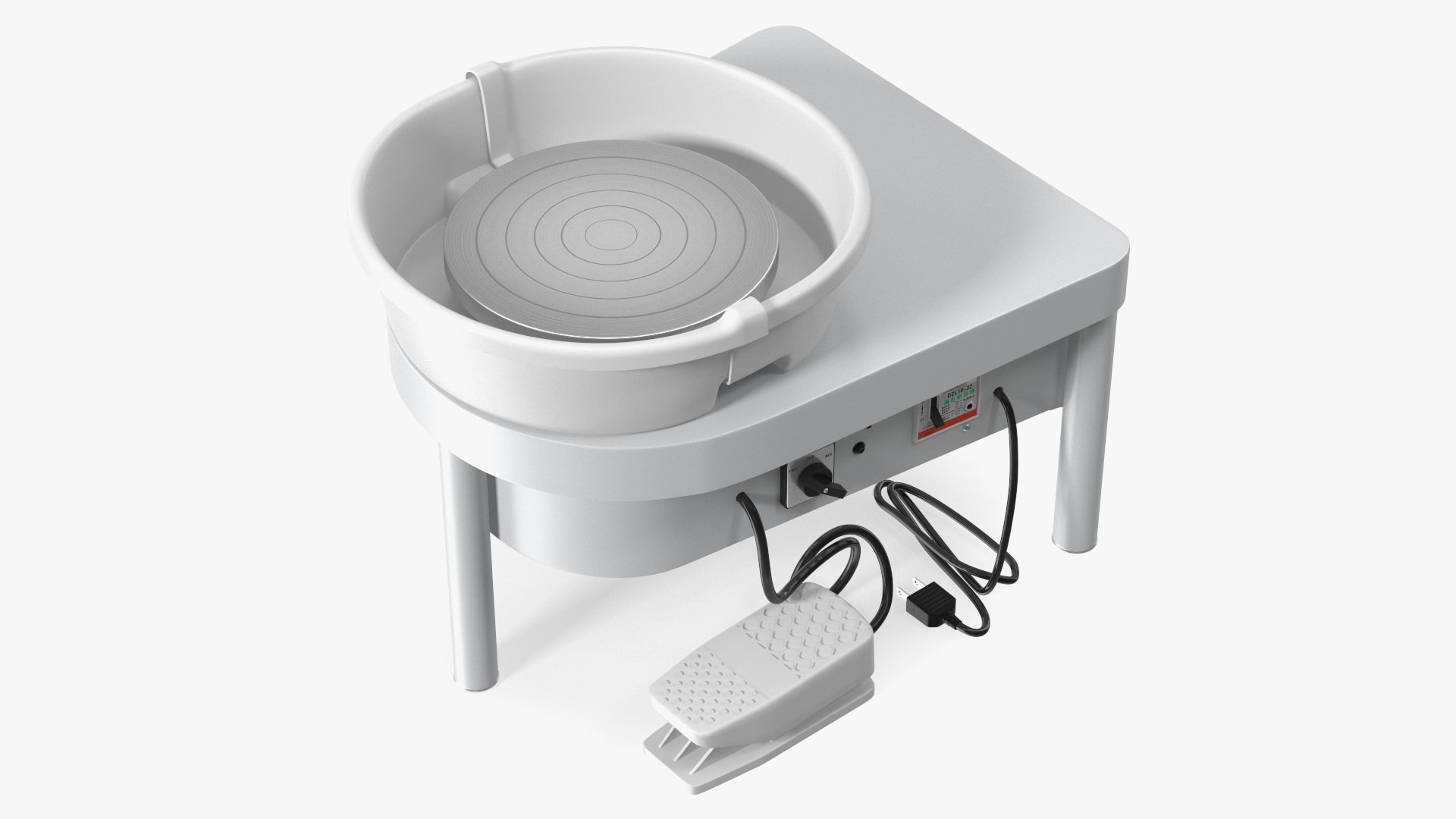 Electric Pottery Wheel 3D model preview