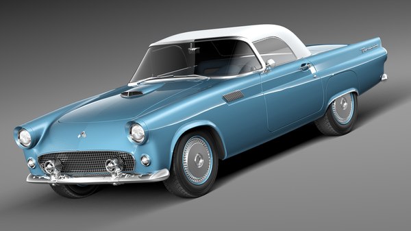 フォードサンダーバード19553Dモデル - TurboSquid 599659