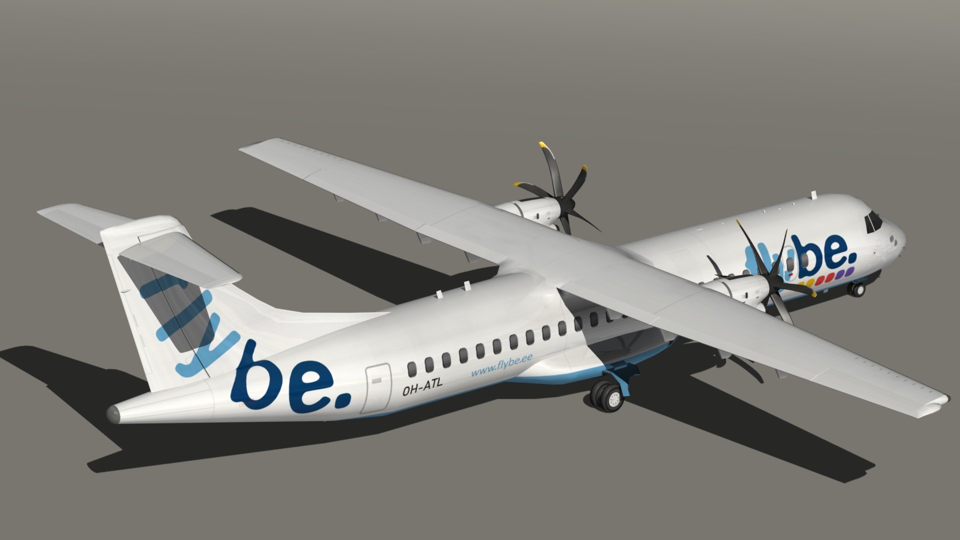 3D ATR 72 Flybee https://p.turbosquid.com/ts-thumb/ND/LaWHcm/Tx/at7fbpr15/jpg/1668366829/1920x1080/fit_q87/549423acbcd90c57ab92aa4c16cba1c4c123eee0/at7fbpr15.jpg