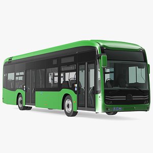 3D model City Bus Two Doors