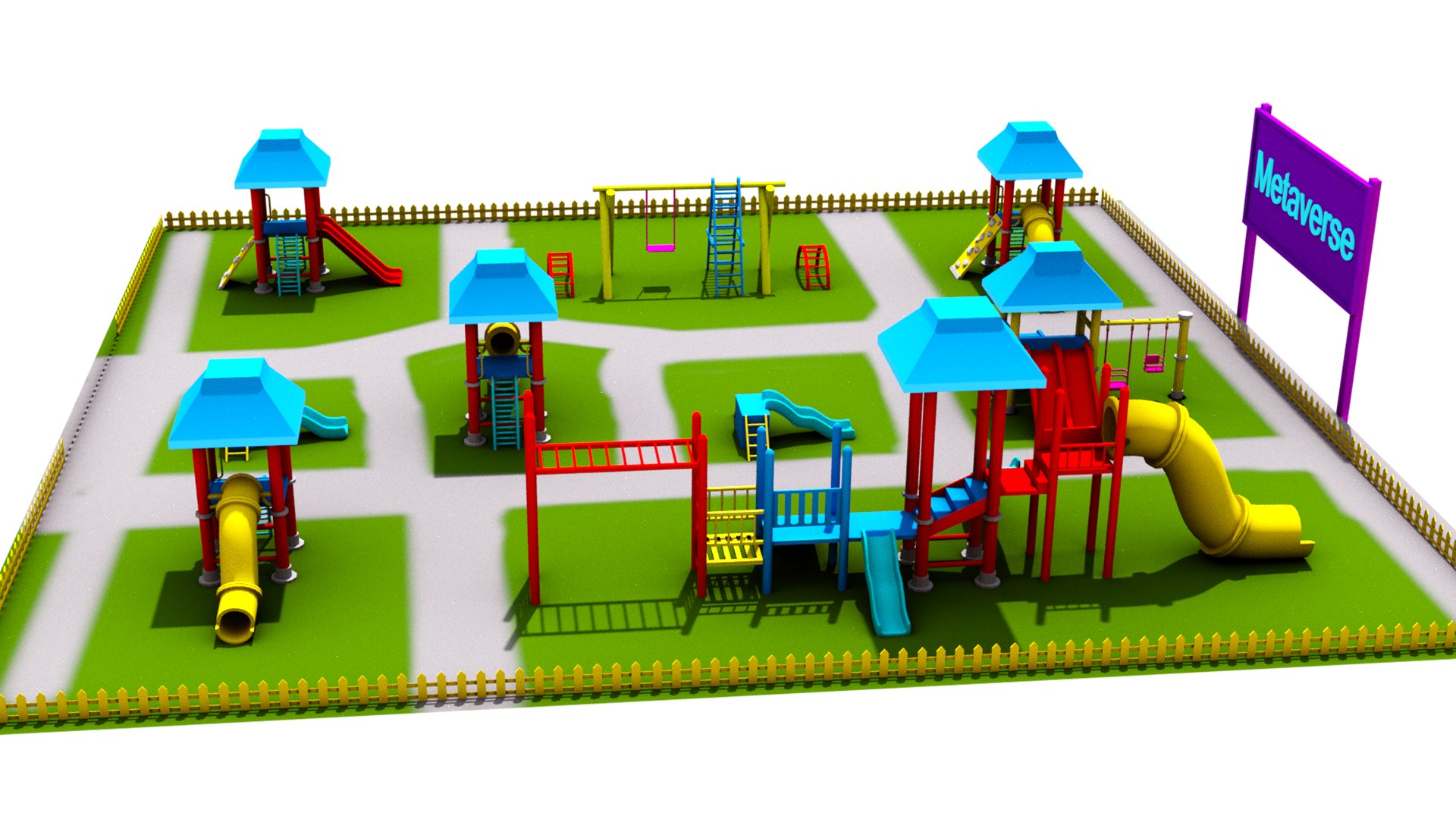 Playground model https://p.turbosquid.com/ts-thumb/ND/YRpxq9/5c/images2/png/1707667991/1920x1080/fit_q87/6001bfe1392bb7ac77f9bbc041a2153389a5c57f/images2.jpg