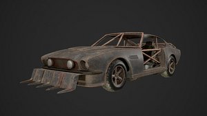 Post Apocalyptic Car model