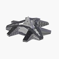 Stargate SG1 Goauld Hatak spaceship