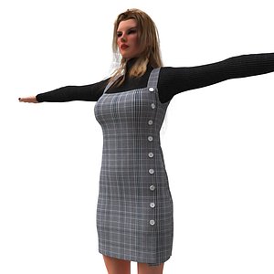 female clothing 3D model