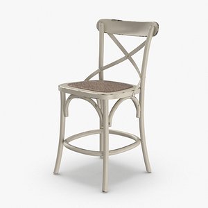 Transitional Bar Stool