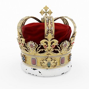 3D Royal Crown
