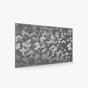 3D wall panel model
