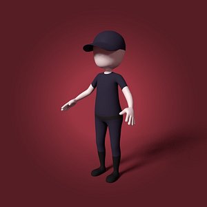 Cartoon Security Guard
