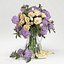 Hydrangeas and roses in a vase