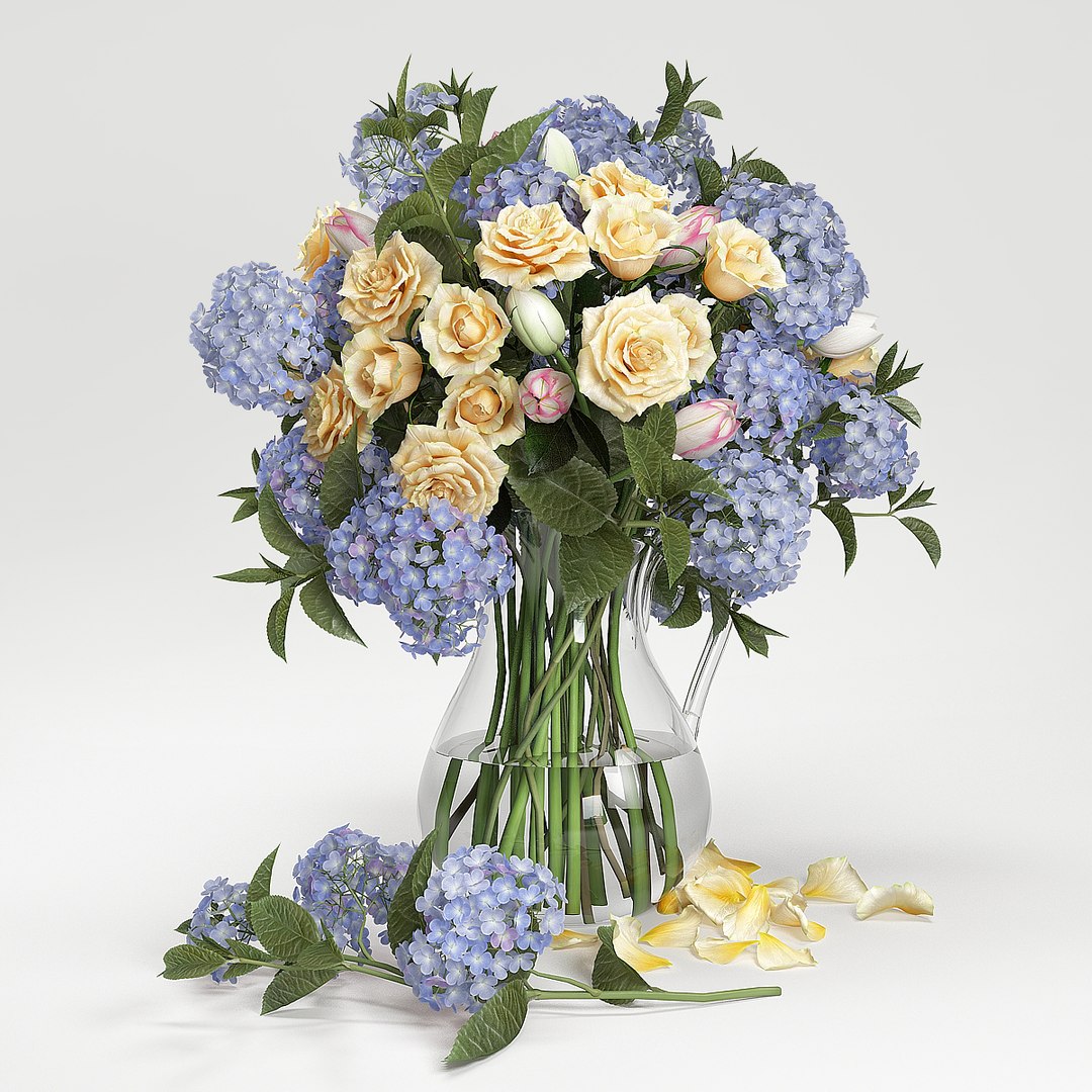 bouquet hydrangeas roses vase 3D model https://p.turbosquid.com/ts-thumb/ND/xZuwiK/yJCurWmp/3/jpg/1528870837/1920x1080/fit_q87/9eed4c738b5e6b79c0e9d9284be84c2278c07a69/3.jpg