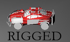 free blend model stew2000 car rigged