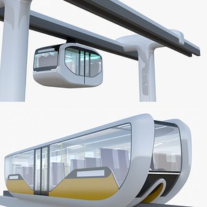 Monorail trains concepts 2 model