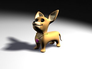 Chiwawa Dog Rigged