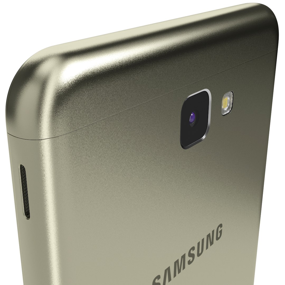 3d realistic samsung galaxy j7 model