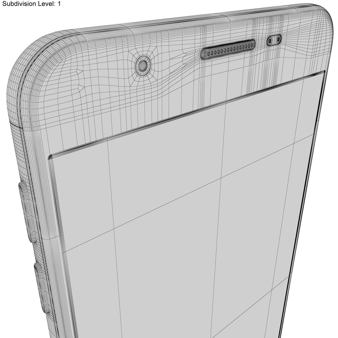 3d realistic samsung galaxy j7 model