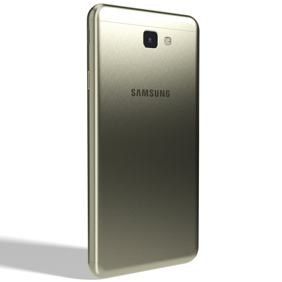 3d realistic samsung galaxy j7 model