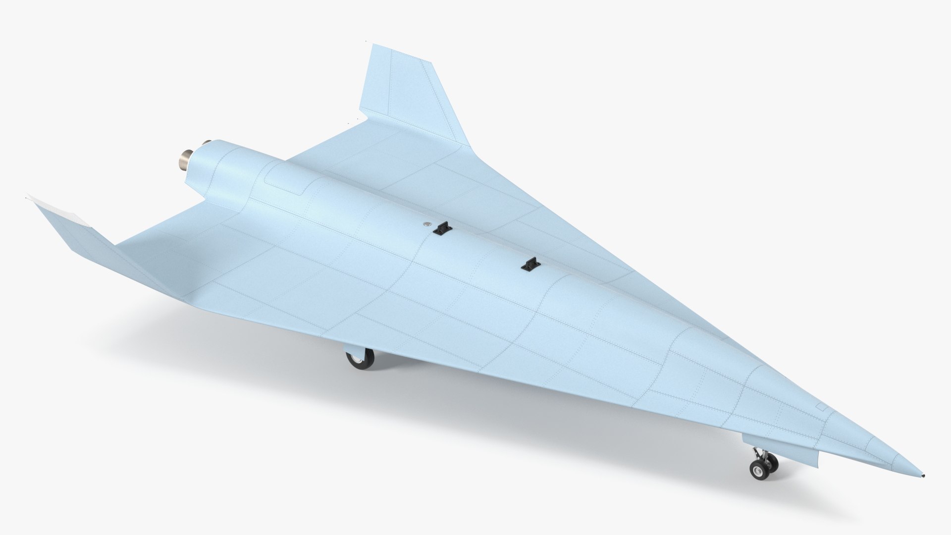 Unmanned Surveillance Aircraft 3D model preview