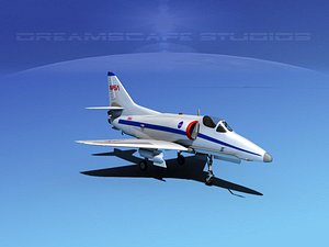 Douglas A-4D Skyhawk NASA