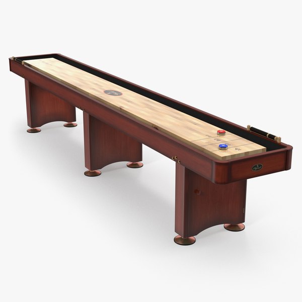shuffleboard table 3D model