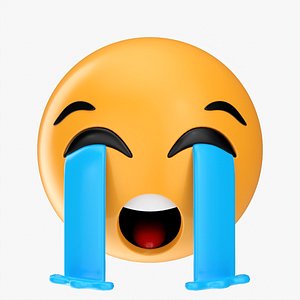 Emoji 042 Loudly crying with tears