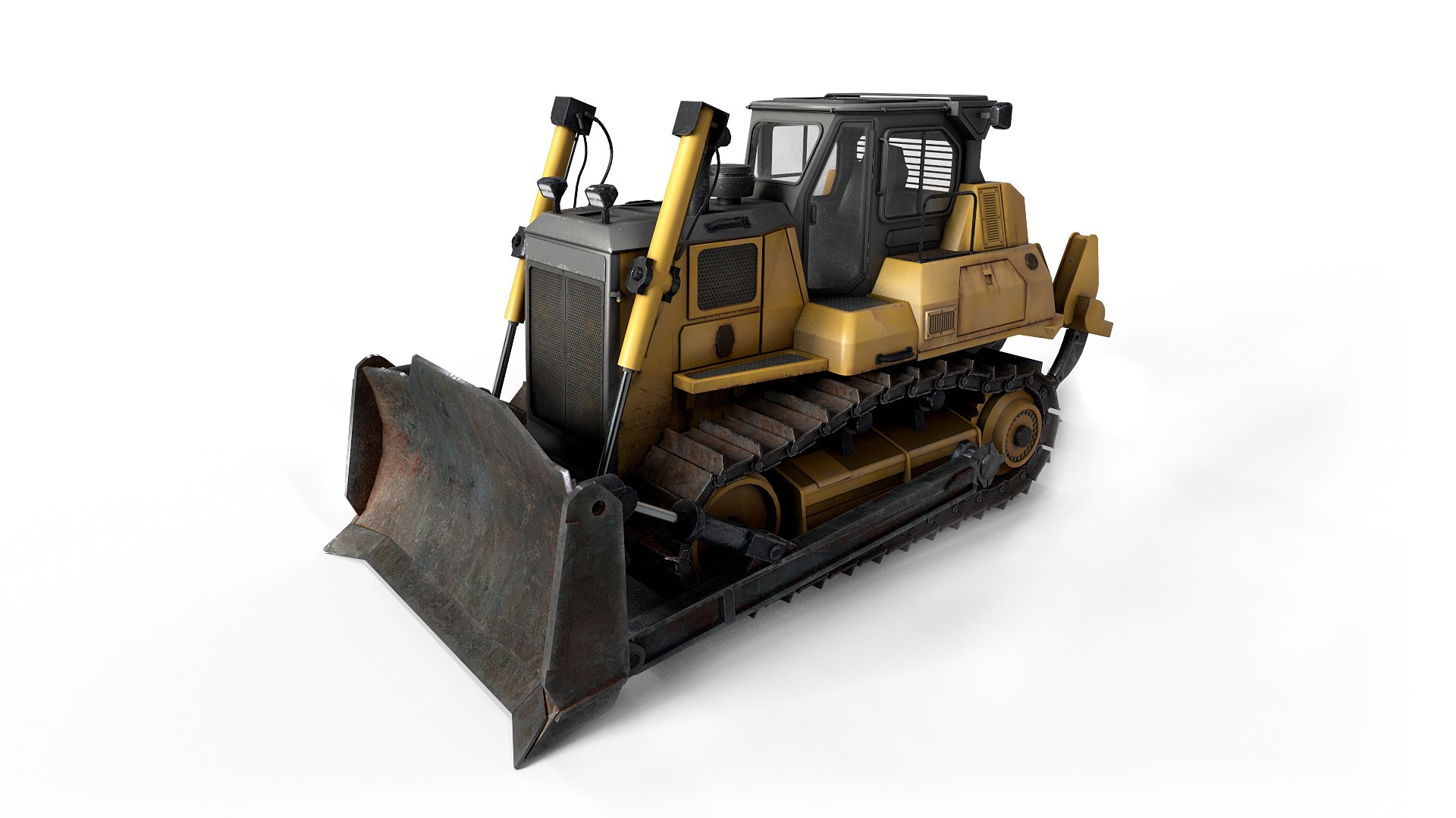 3D Bulldozer - TurboSquid 1891401