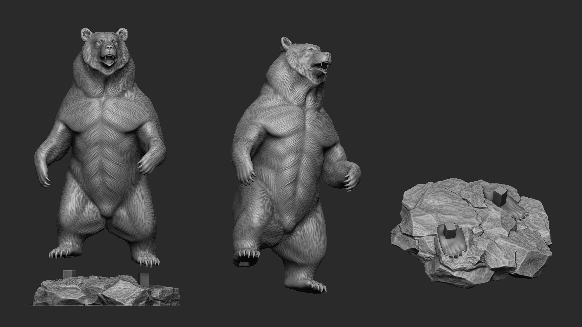 3D bear standing sculpture https://p.turbosquid.com/ts-thumb/NE/lfIcSz/YN/333/jpg/1612610198/1920x1080/fit_q87/7cf19b1507d9cca07a14d2b45bd37a6837fd8bd6/333.jpg