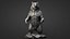 Standing Bear Sculpture for 3d Printer