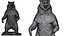 Standing Bear Sculpture for 3d Printer