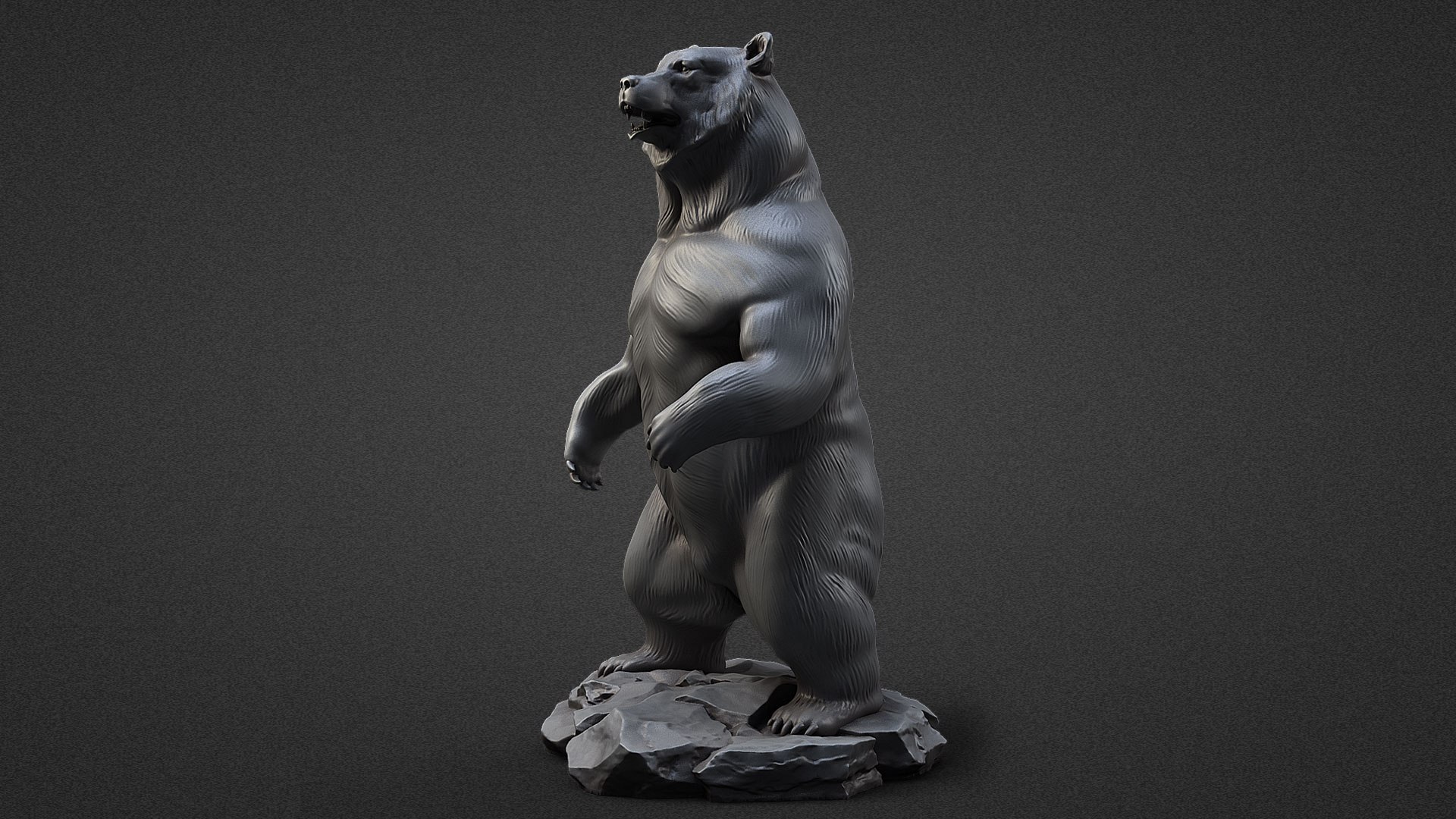 3D bear standing sculpture https://p.turbosquid.com/ts-thumb/NE/lfIcSz/zK/4/jpg/1612545069/1920x1080/fit_q87/9ab6eda70b67267546ed956e94d5af964564f41f/4.jpg