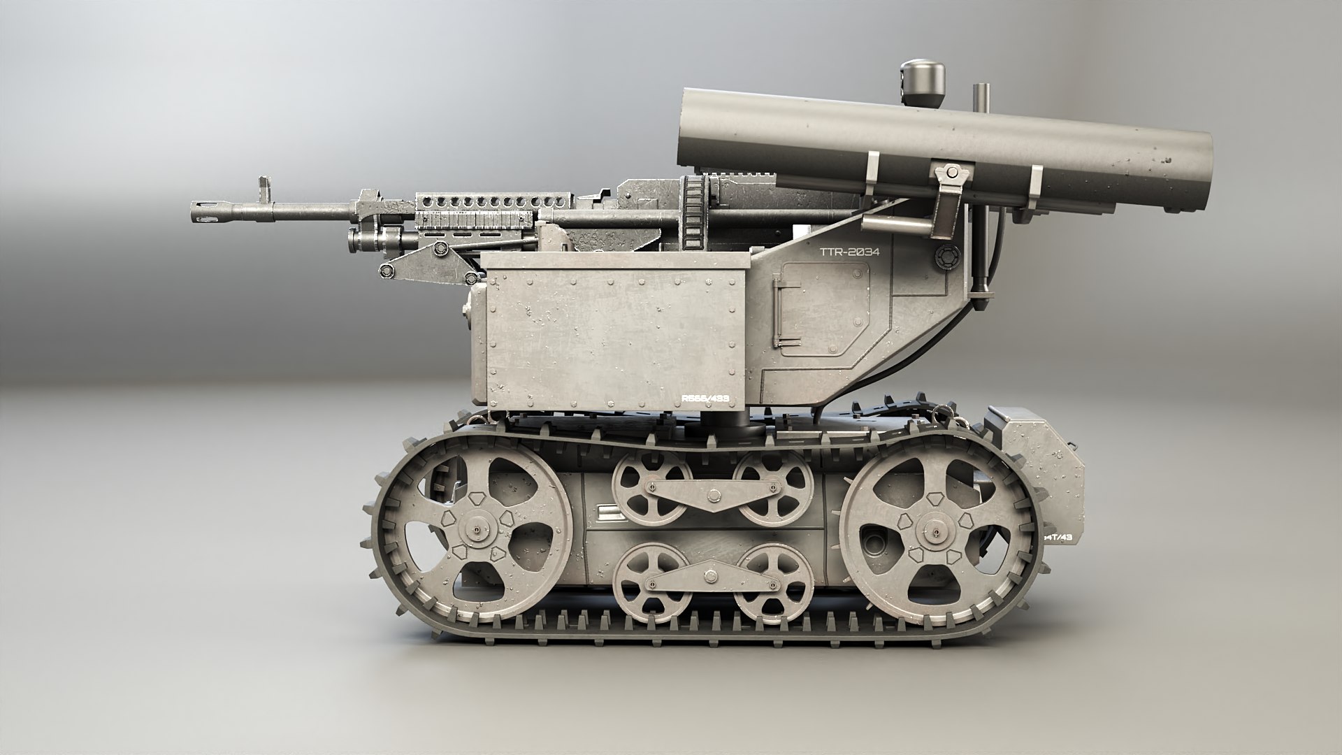3D Post Apocalyptic Power Armor and Military Tracked Robot V2 https://p.turbosquid.com/ts-thumb/NE/pkF4yI/C1/tmrv2_0001/png/1738183230/1920x1080/fit_q87/773cd7f66eeb6309e46fd018bba64dfb01dd3831/tmrv2_0001.jpg